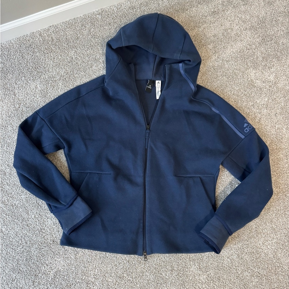 Adidas Zip Up Hoodie Jacket
